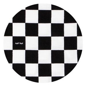 Cool Check Bamboo Viscose Infant Knotted Gown